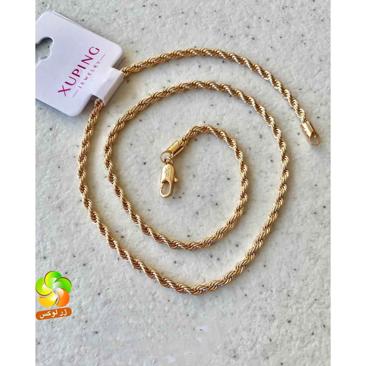 گردنبند ژوپینگ مدل بافت