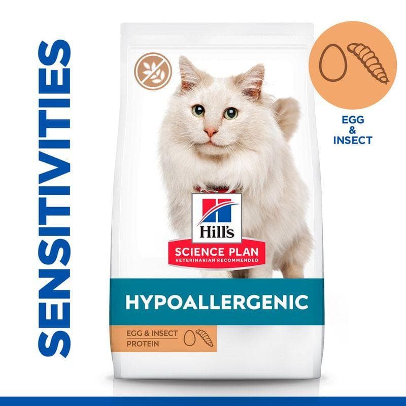 غذای خشک گربه هیلز مدل Hypoallergenic وزن 1.5 کیلوگرم — تصویر ۳