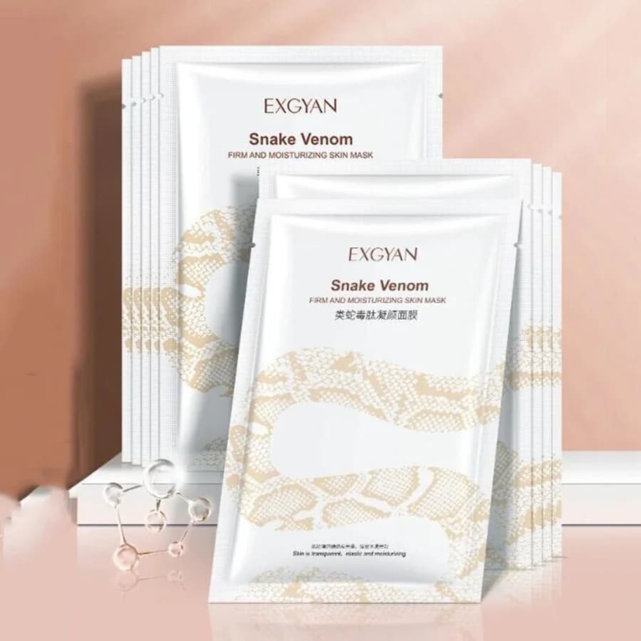 ماسک ورقه ای صورت سم مار EXGYAN — تصویر ۶