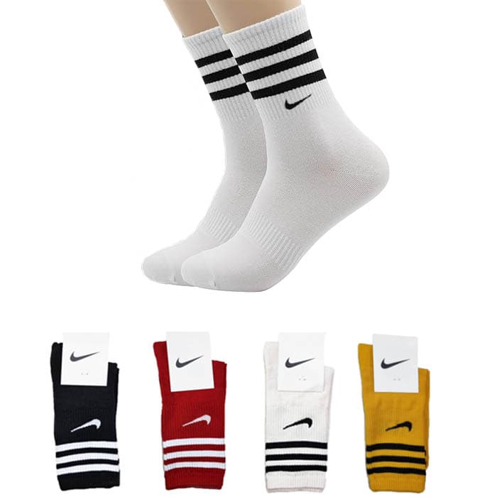 جوراب زنانه ساقدار طرح اسپرت NIKE کد 3356
