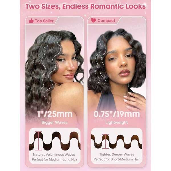 دستگاه فر ساحلی شیگلم SHEGLAM Beach Babe Hair Waver — تصویر ۱۱