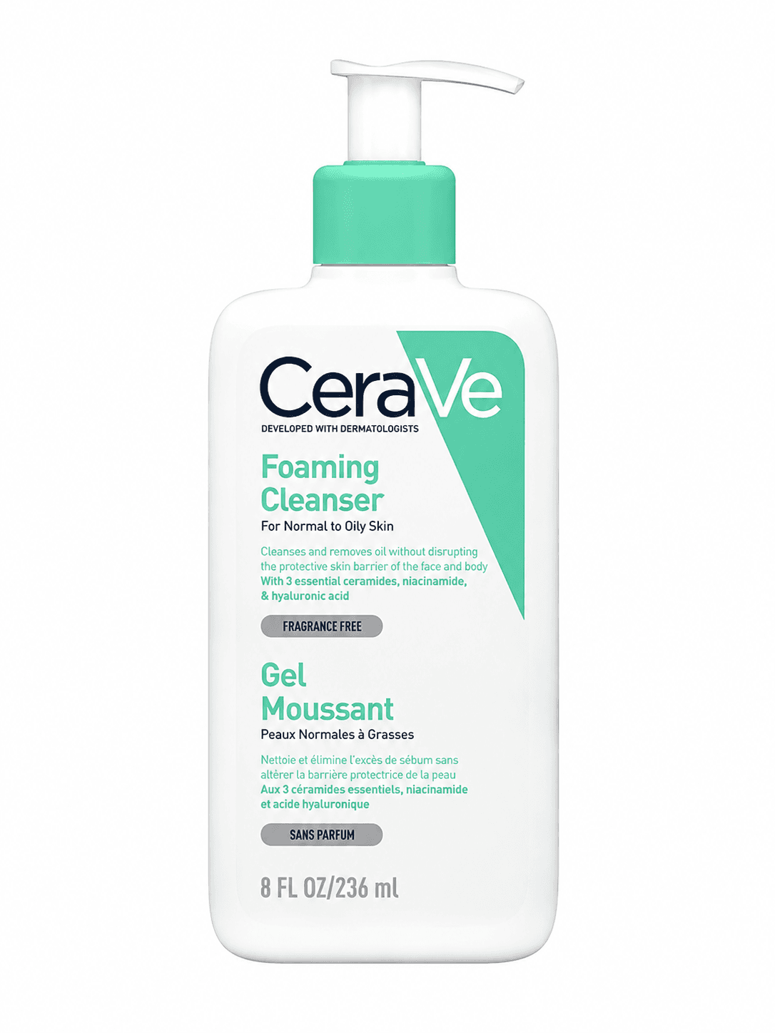 ژل شستشوی فومینگ سراوی پوست نرمال تا چرب Foaming Cleanser حجم 236 میل
