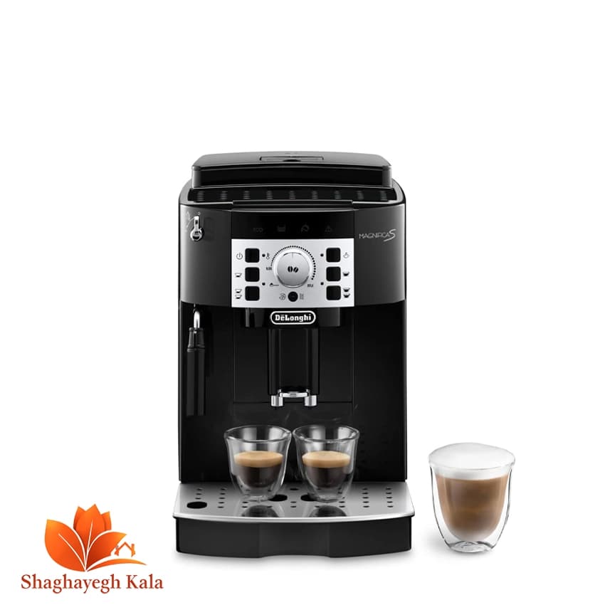 اسپرسوساز تمام اتوماتیک دلونگی مدل Magnifica S ECAM22.110.B با آسیاب داخلی و فشار 15 بار — تصویر ۴
