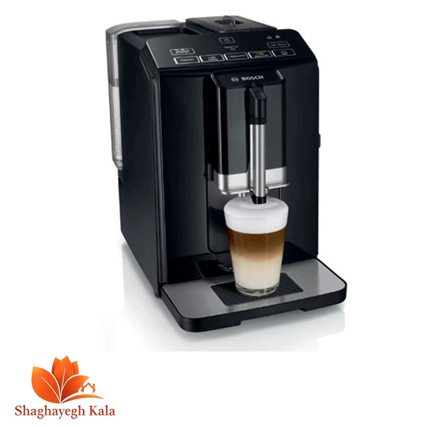 اسپرسوساز تمام اتوماتیک بوش مدل TIS30129RW VeroCup 100 با آسیاب سرامیکی