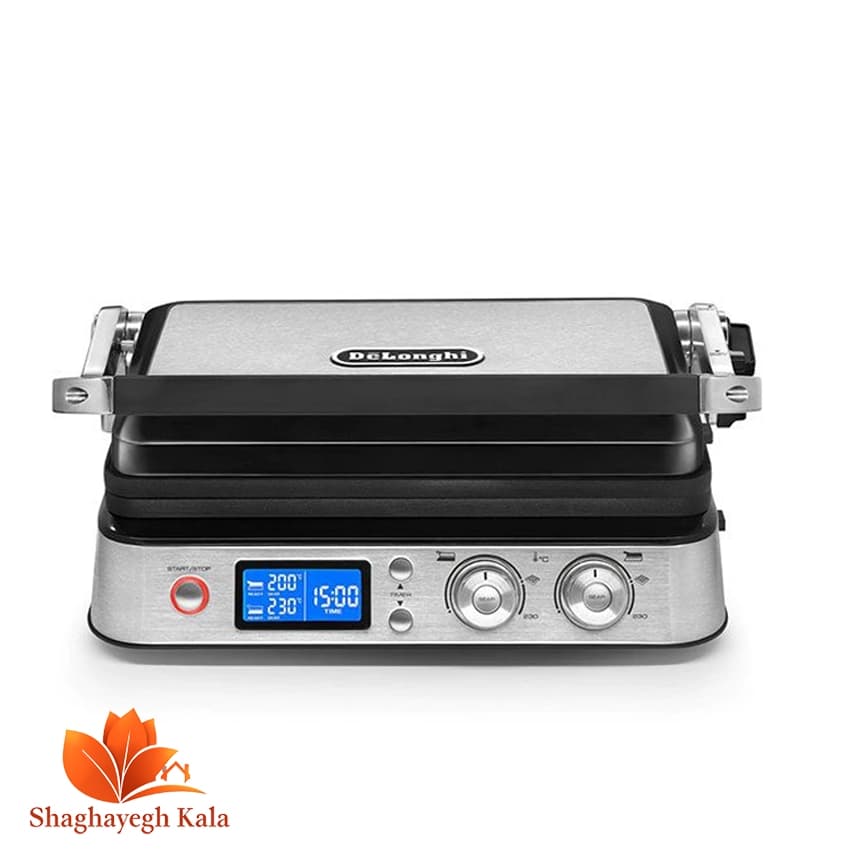 گریل برقی دلونگی مدل CGH1012D با توان 2000 وات و پنل دیجیتال — تصویر ۵