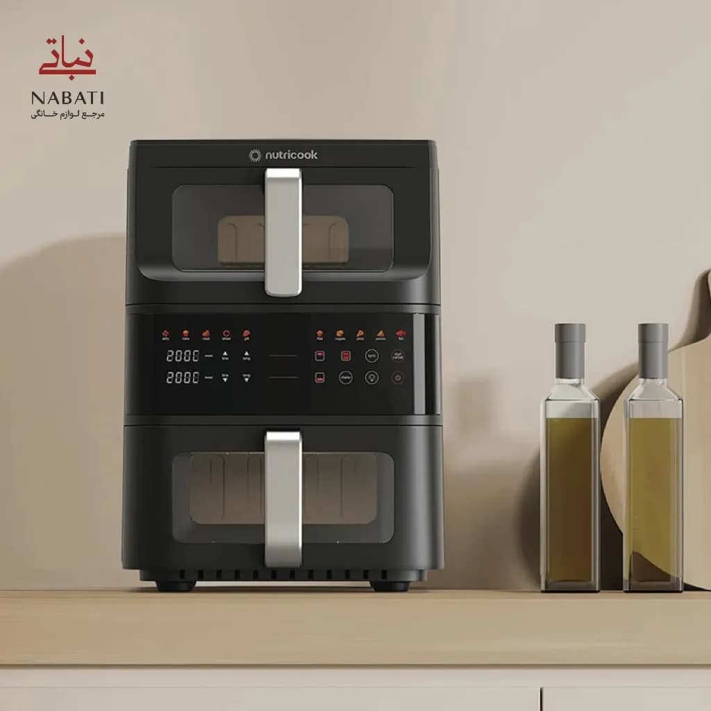 سرخ کن 10 لیتری دو طبقه نوتریکوک مدل AFDS240 — تصویر ۶
