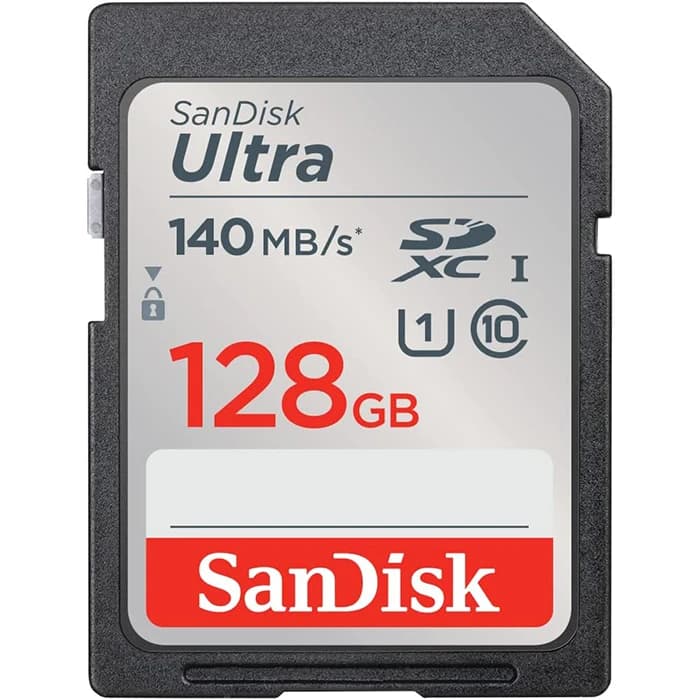 رم میکرو سندیسک مدل SANDISK C10 U1 140MB ULTRA 128G