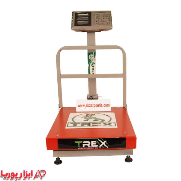 باسکول دیجیتال 400 کیلویی کمری بدنه تیرکس سوپر 40*50 با ضمانت یکساله
