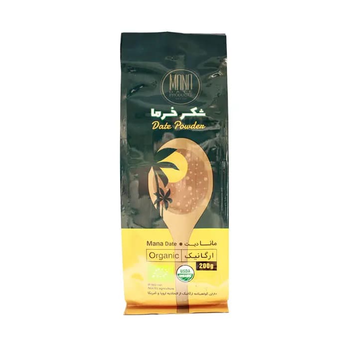 شکر خرما مانادیت ارگانیک 250 گرم — تصویر ۲