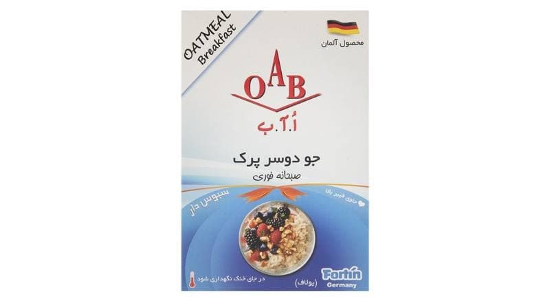 جو دوسر پرک صبحانه اُ آ ب مقدار 500 گرم