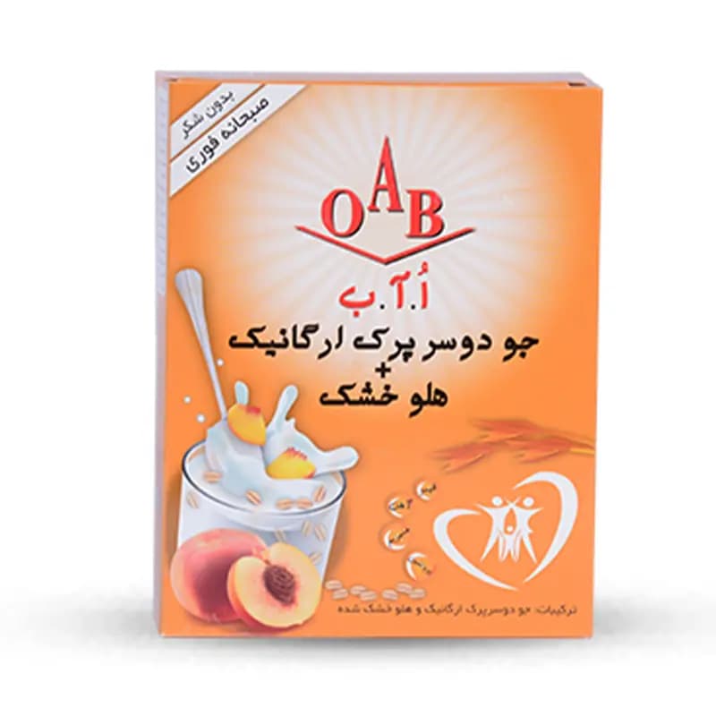 جودوسر پرک صبحانه فوری با هلو ارگانیک اوآب 200 گرم — تصویر ۴