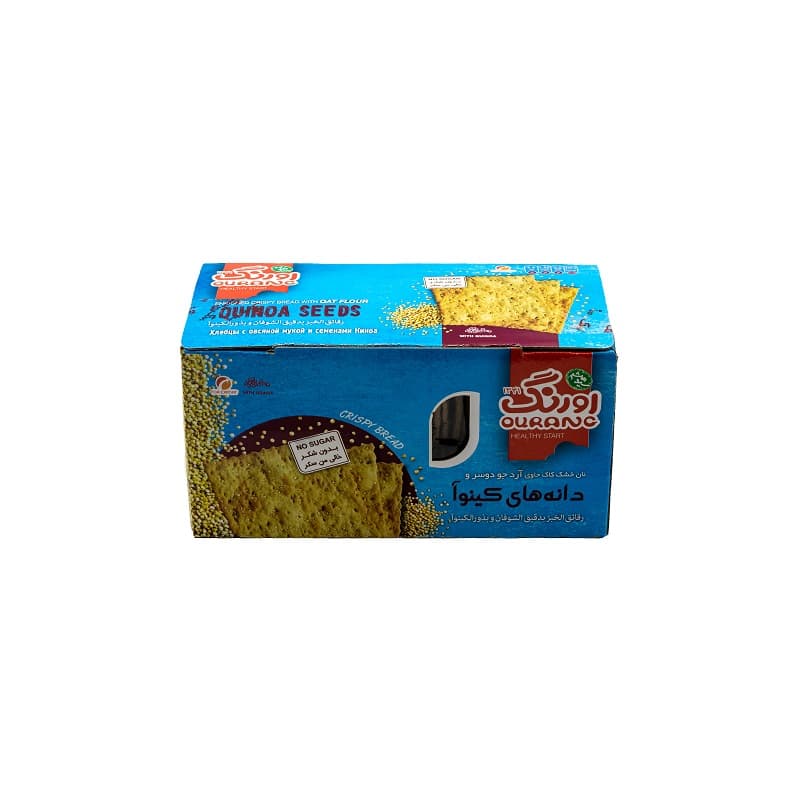 نان خشک کاک حاوی کینوا اورنگ