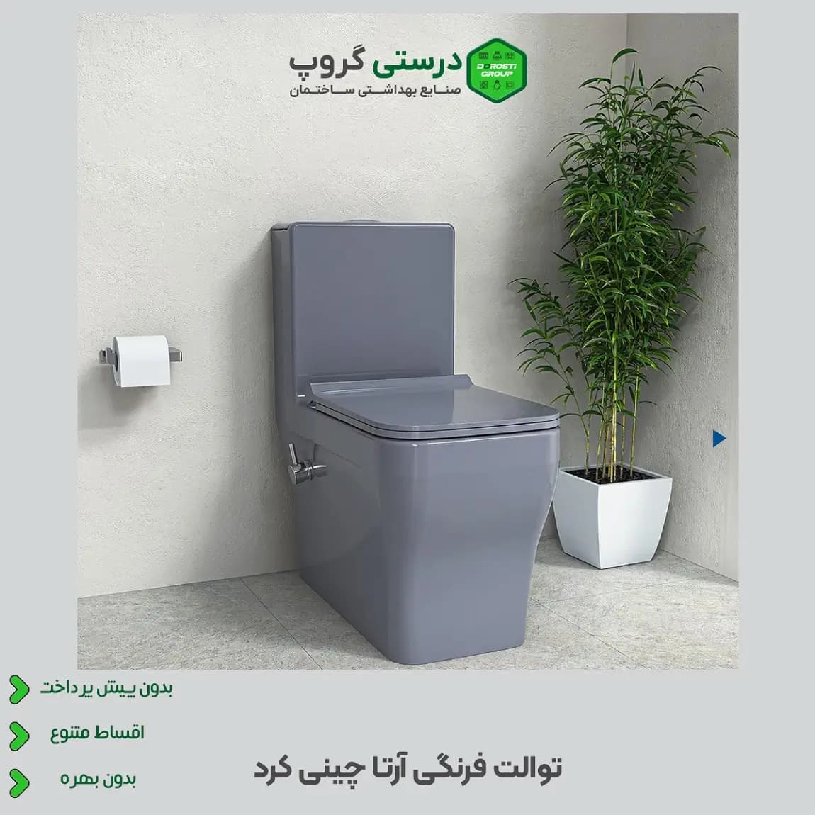 توالت فرنگی آرتا چینی کرد — تصویر ۵