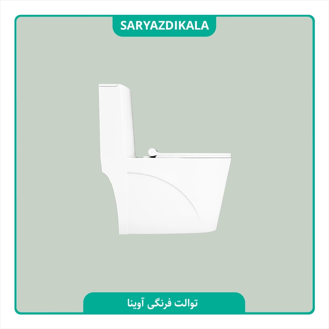 توالت فرنگی آوینا چینی کرد — تصویر ۶