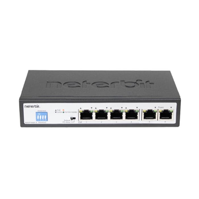 سوییچ 6 پورت نتربیت مدل NGS-F1006P-C — تصویر ۵