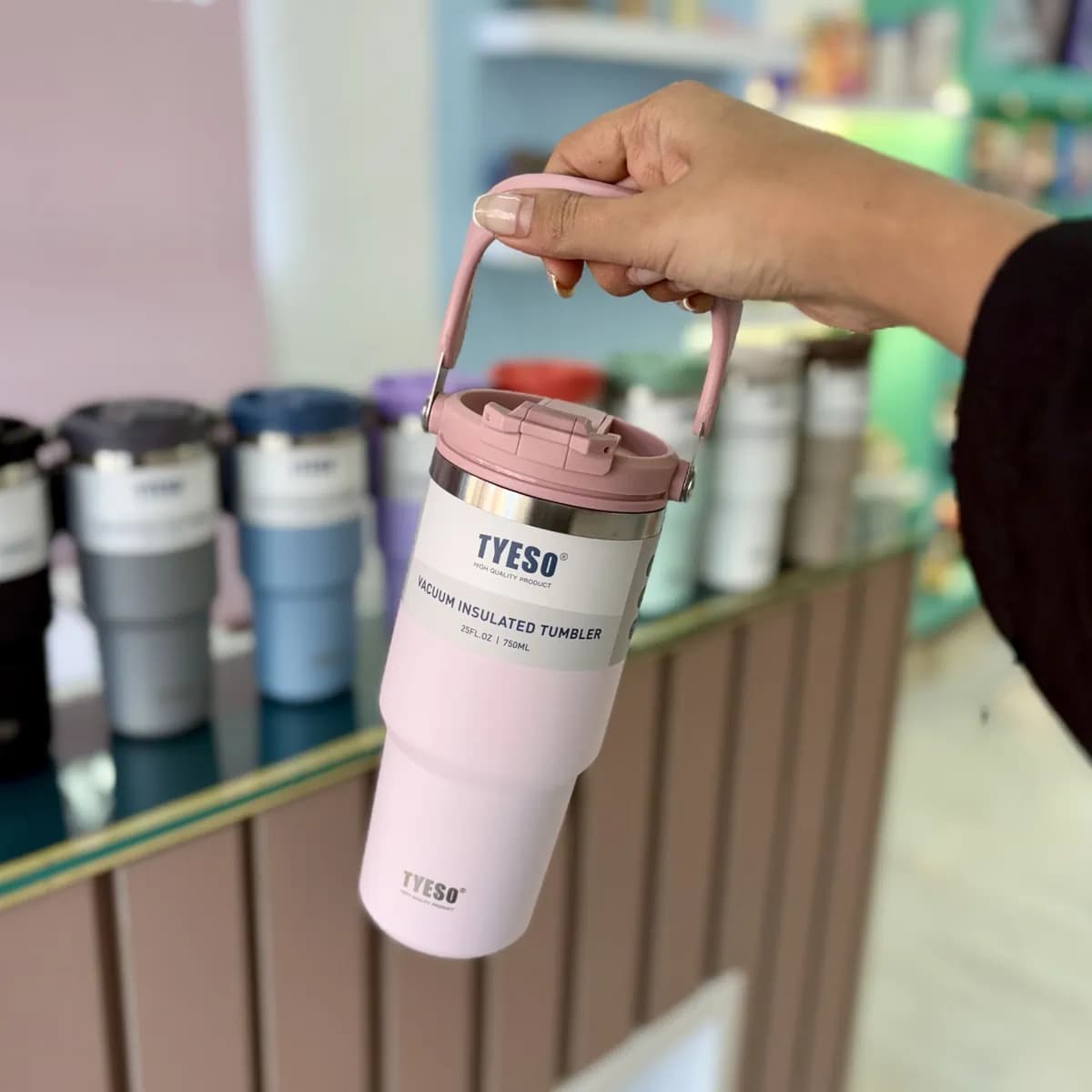 تراول ماگ تایسو 750 میل پاستیلی — تصویر ۷