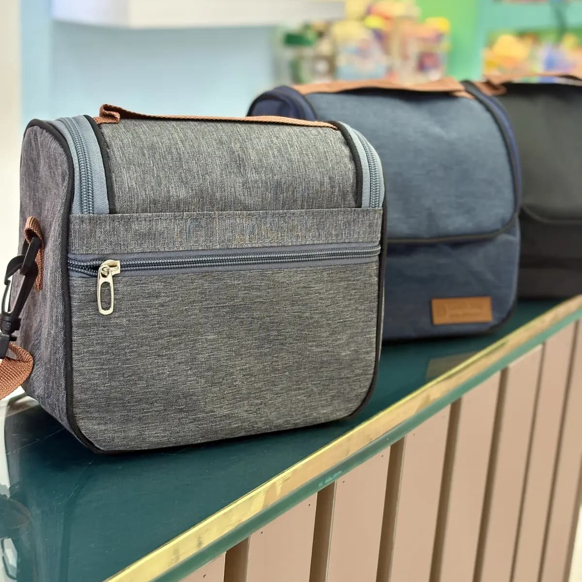 کیف غذا lunch bag زیپ جلو — تصویر ۳