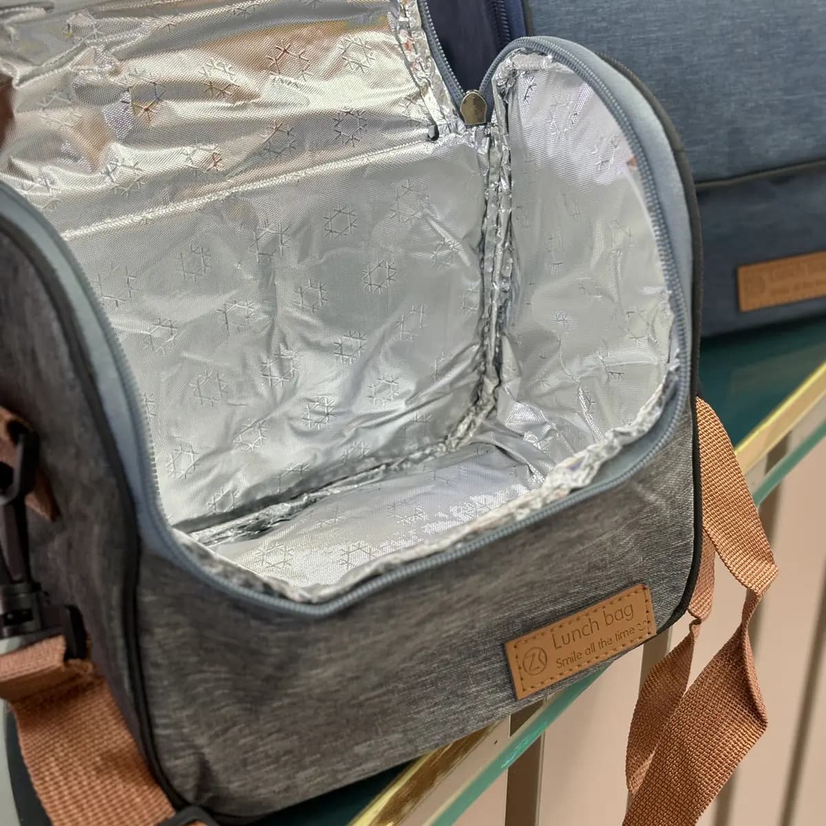 کیف غذا lunch bag زیپ جلو