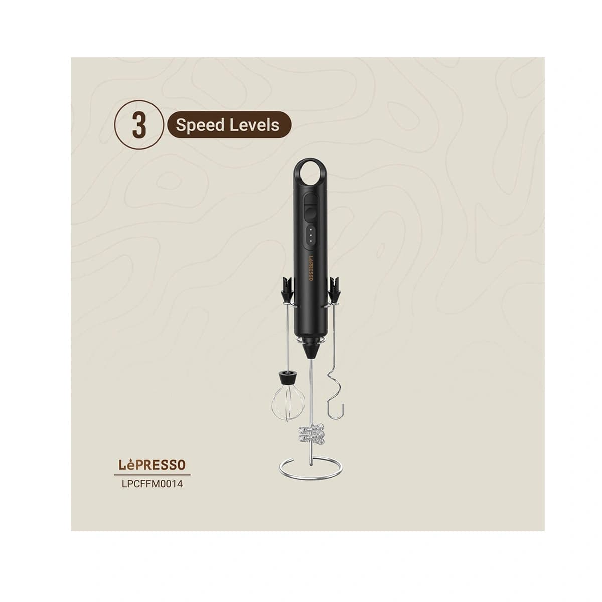 فوم‌ساز شیر لپرسو 3 In 1 Frother مدل LPCFFM0014 — تصویر ۵