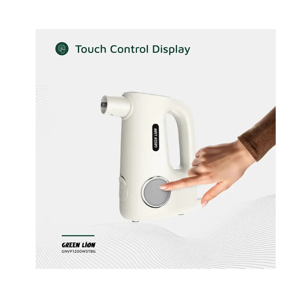 بخارشوی حرفه‌ای گرین لاین Vapor Pro1200W مدل GNVP1200WSTBG — تصویر ۳