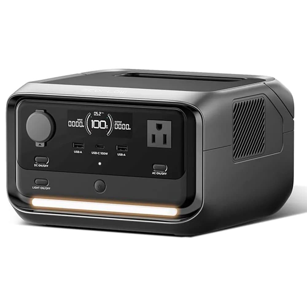 پاور استیشن قابل حمل EcoFlow RIVER 3 Plus ظرفیت 286 وات‌ساعت