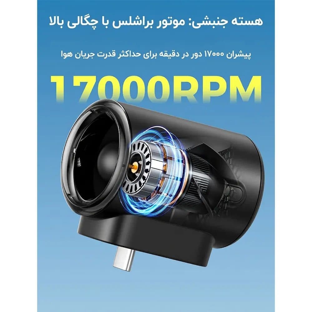 پنکه جیبی Aecooly Air Mate USB-C — تصویر ۶