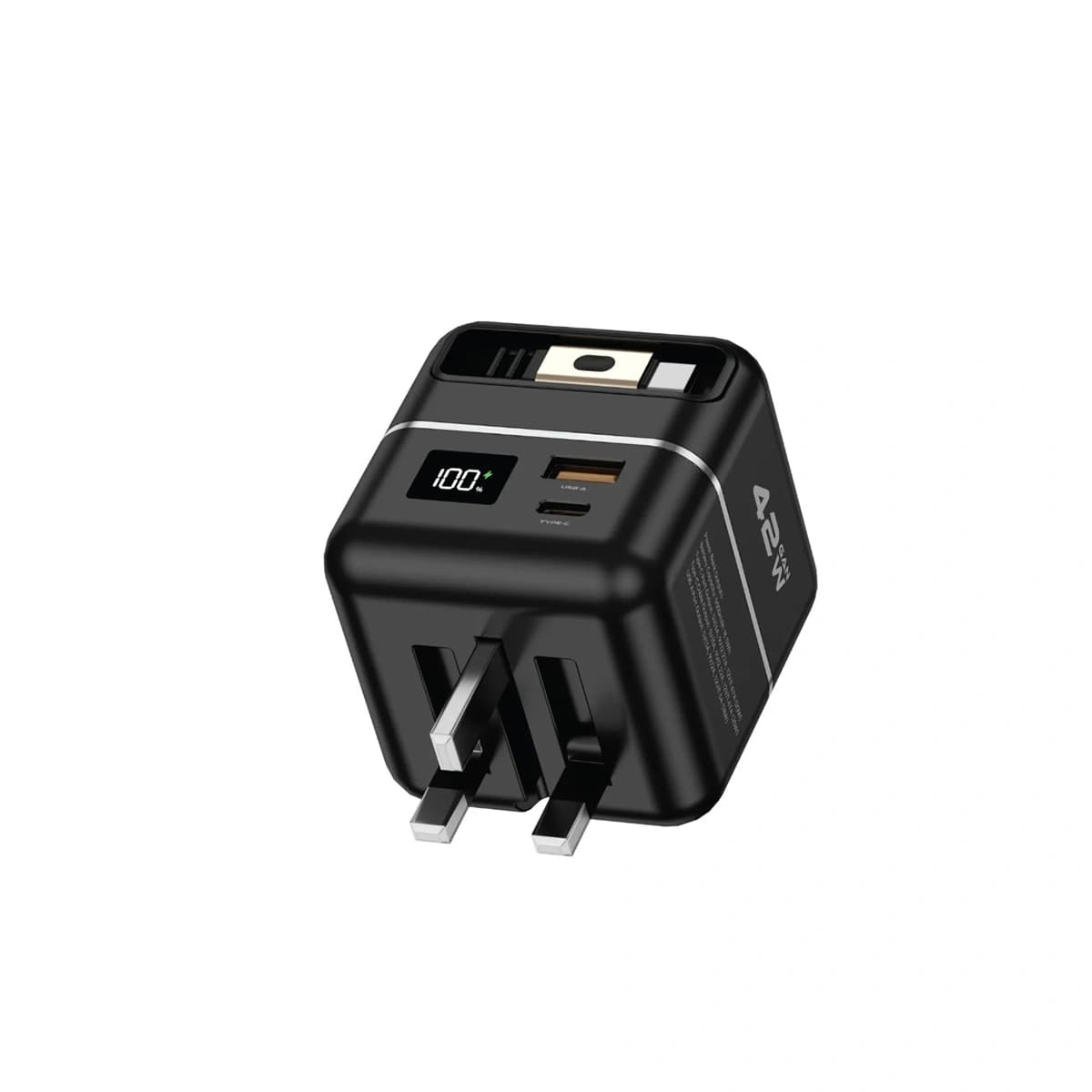 شارژر دیواری و پاوربانک گرین لاین GaN Premium Series 42W ظرفیت 5000 میلیآمپرساعت — تصویر ۶