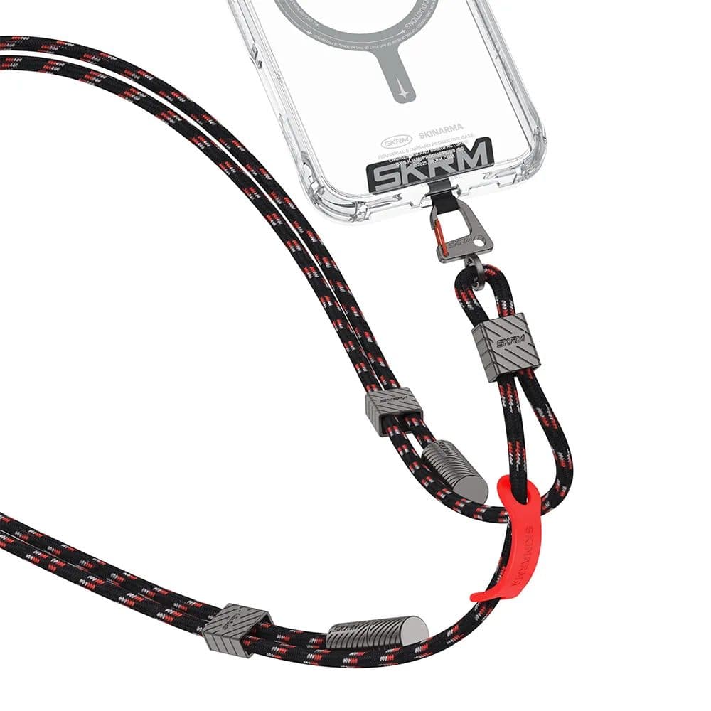 بندآویز گردنی و کابل شارژ SKINARMA DYNO VE Universal Lanyard — تصویر ۸