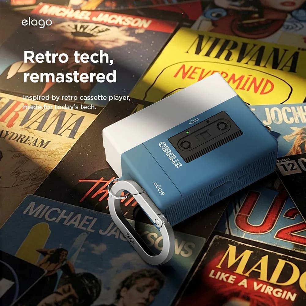 کاور کیس ایرپاد پرو 3 اپل elago Cassette Player Case — تصویر ۱۱