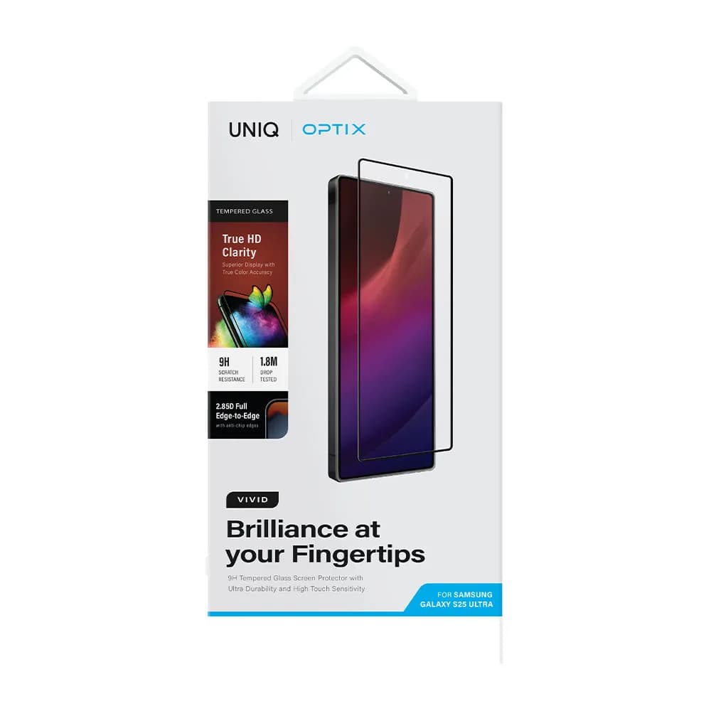 محافظ صفحه HD یونیک UNIQ Optix Vivid Galaxy S25 Ultra — تصویر ۷