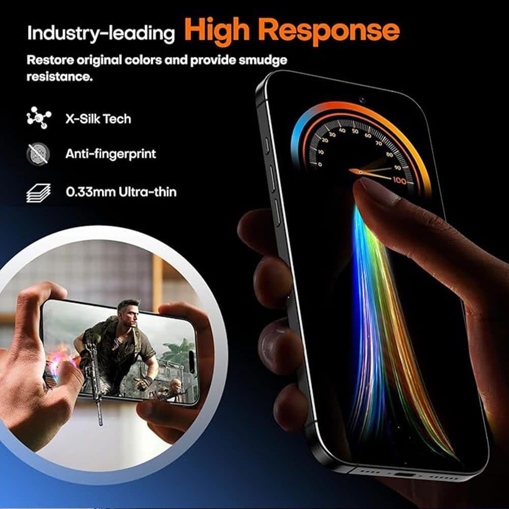 گلس آیفون 17 پرو مکس G-TECH G-FORCE Ai — تصویر ۵