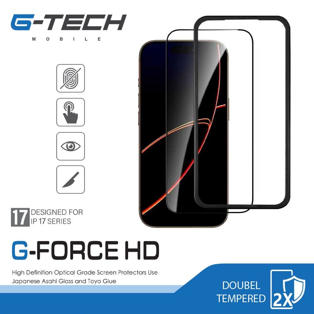 گلس آیفون 17 ایر G-TECH G-FORCE HD — تصویر ۳