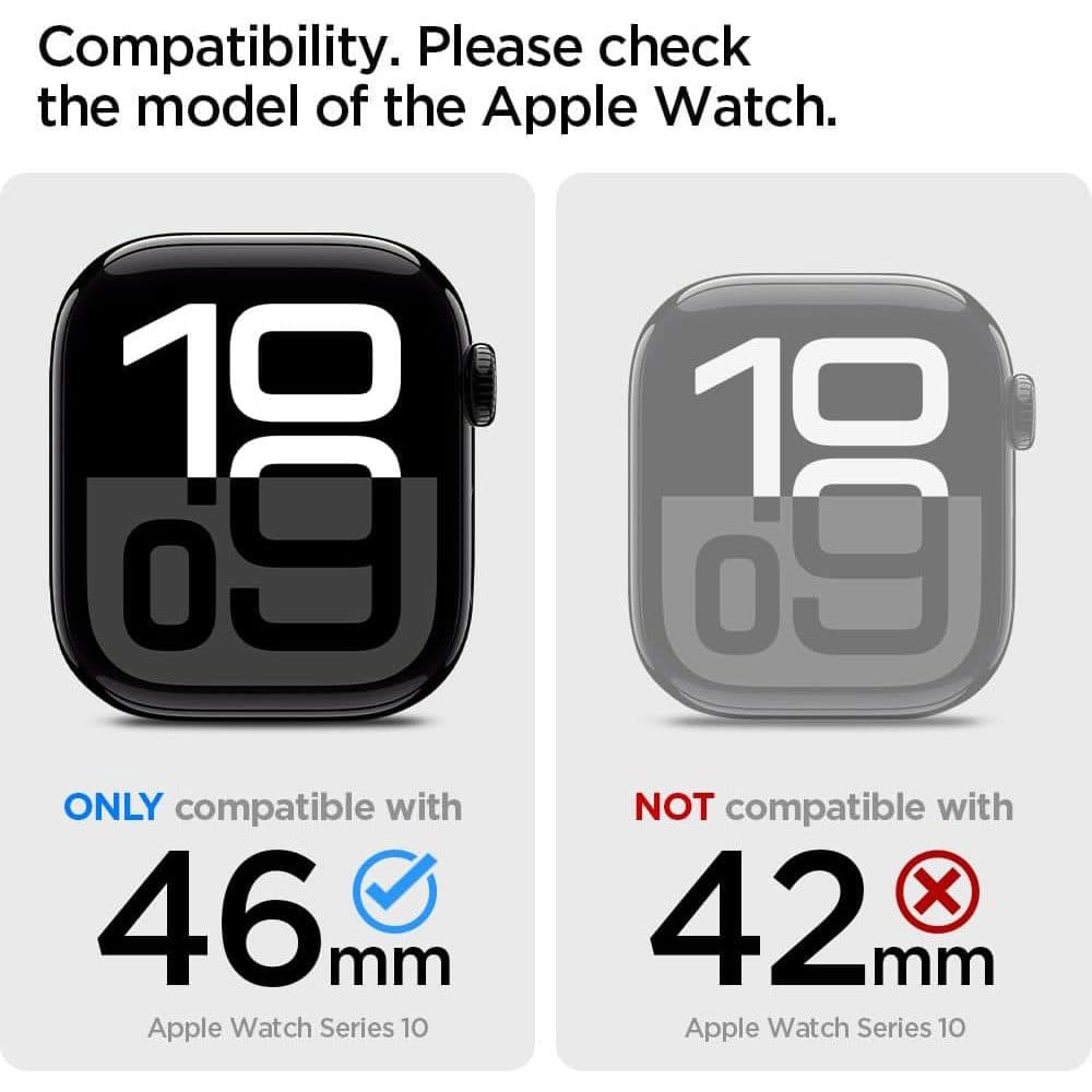 بند و کاور اپل واچ 46mm اسپیگن Spigen Rugged Armor Pro Apple Watch (46mm) — تصویر ۹