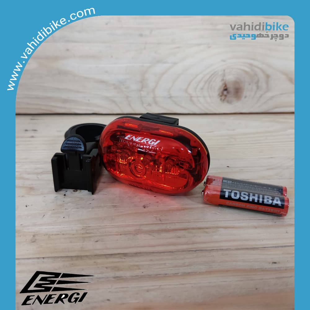 چراغ عقب دوچرخه انرژی مدل CG-404RG