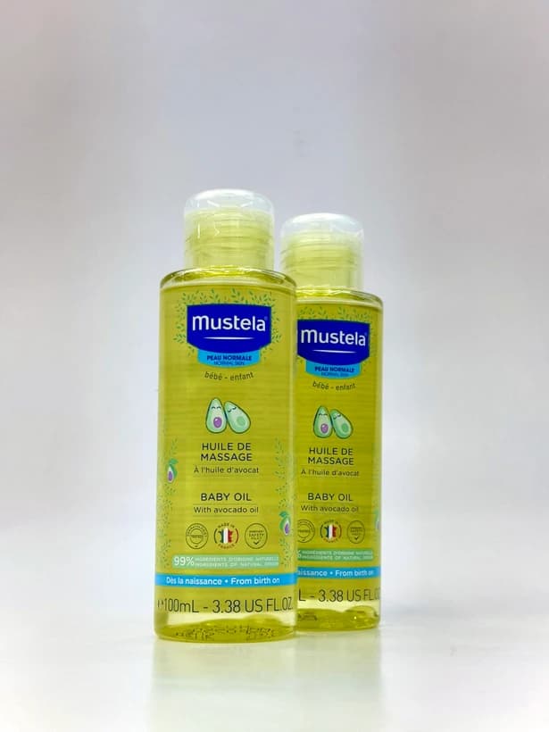 روغن ماساژ ارگانیک 100 میل موستلا Mustela — تصویر ۵