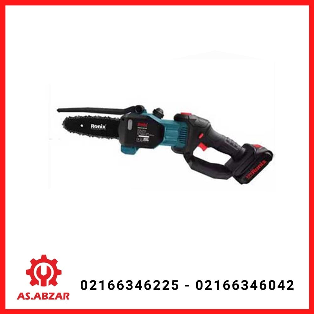 اره زنجیری شارژی رونیکس مدل 8600 — تصویر ۲