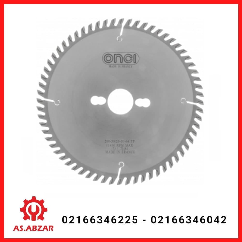 تیغ اره الماسه 200*64 MDF انسی کد LHC11320031
