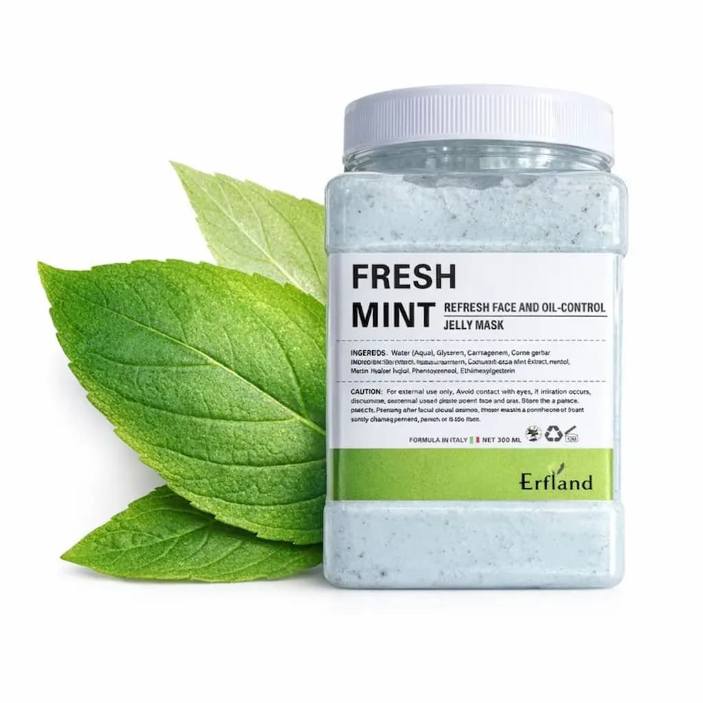 ماسک پودری هیدروژلی نعنا دکتر مینایر | FRESH MINT Dr Meinaier — تصویر ۲