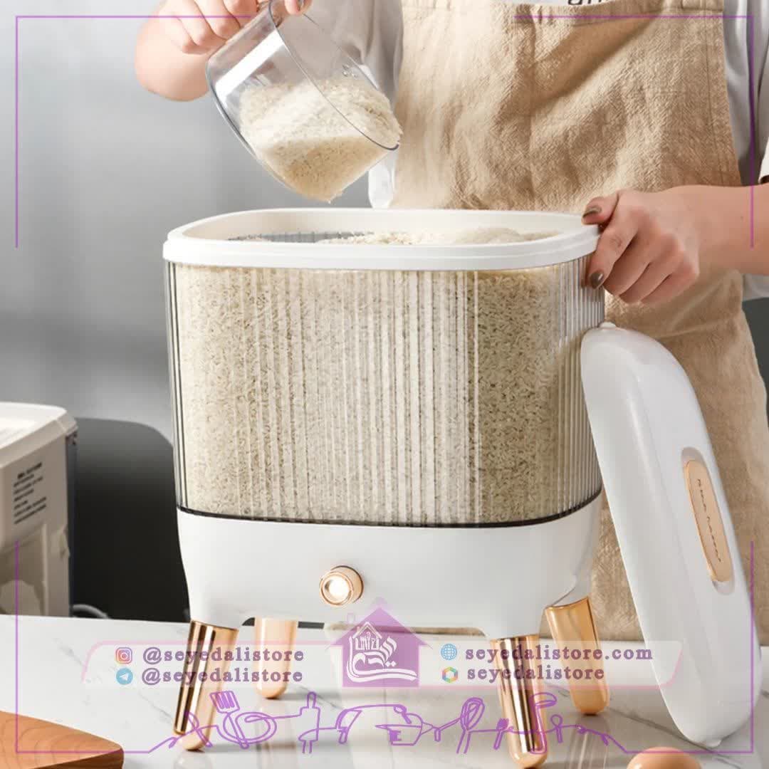 جا برنجی پیمانه‌دار پایه‌دار مدرن لوکس