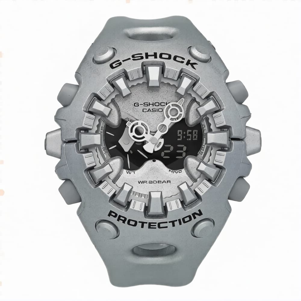 ساعت جی شاک سالی وانGA-V01 فول مشکی مردانه GShock-8238-G — تصویر ۵