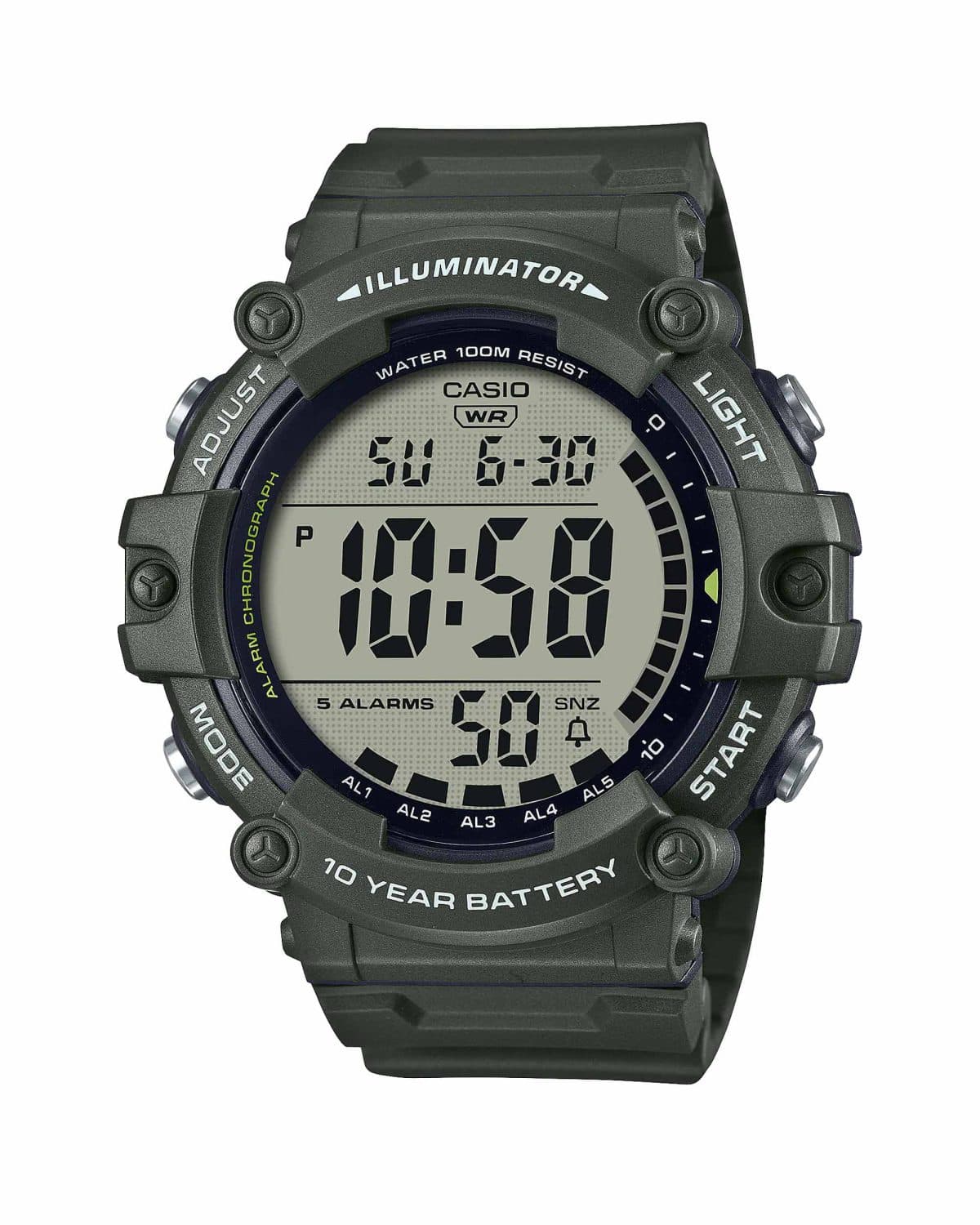ساعت مچی مردانه کاسیو CASIO AE-1500WHX-3AV — تصویر ۲