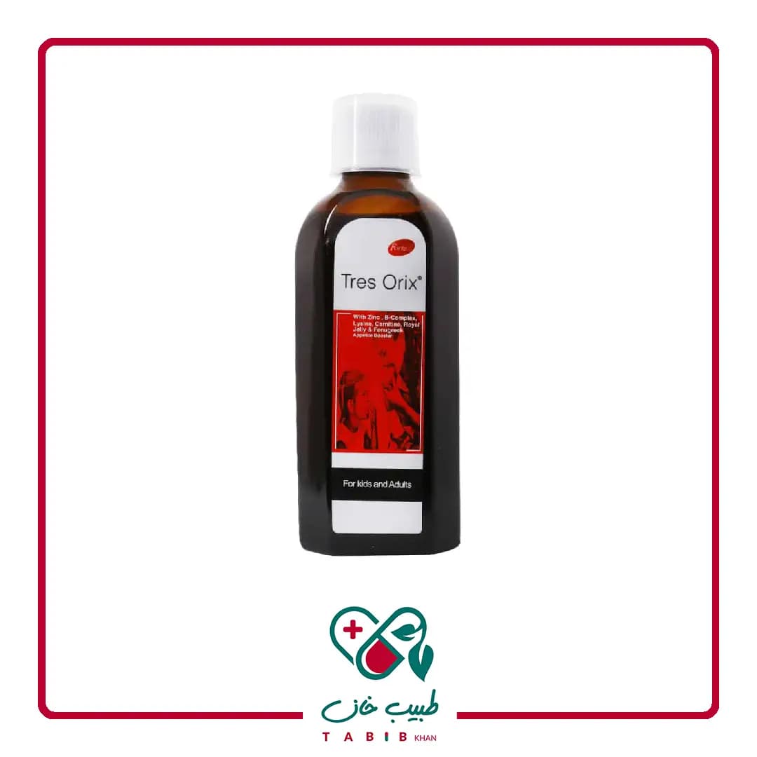 شربت ترس اوریکس فورت ای سمر طب درمان 200 میلی لیتر/Samar Teb Darman Forte E Syrup Teres Orix 200ml — تصویر ۵
