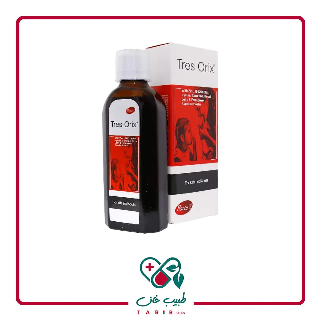شربت ترس اوریکس فورت ای سمر طب درمان 200 میلی لیتر/Samar Teb Darman Forte E Syrup Teres Orix 200ml — تصویر ۲