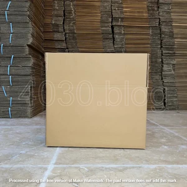 کارتن اسباب کشی پنج لایه دورو کرافت خارجی سایز بزرگ طول 65 عرض 55 ارتفاع 45