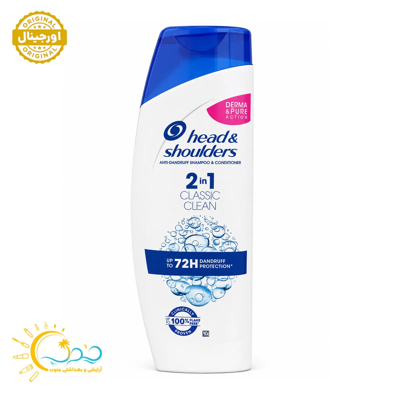 شامپو ضد شوره هد اند شولدرز مدل classic clean حجم 400 میل آلمانی — تصویر ۴