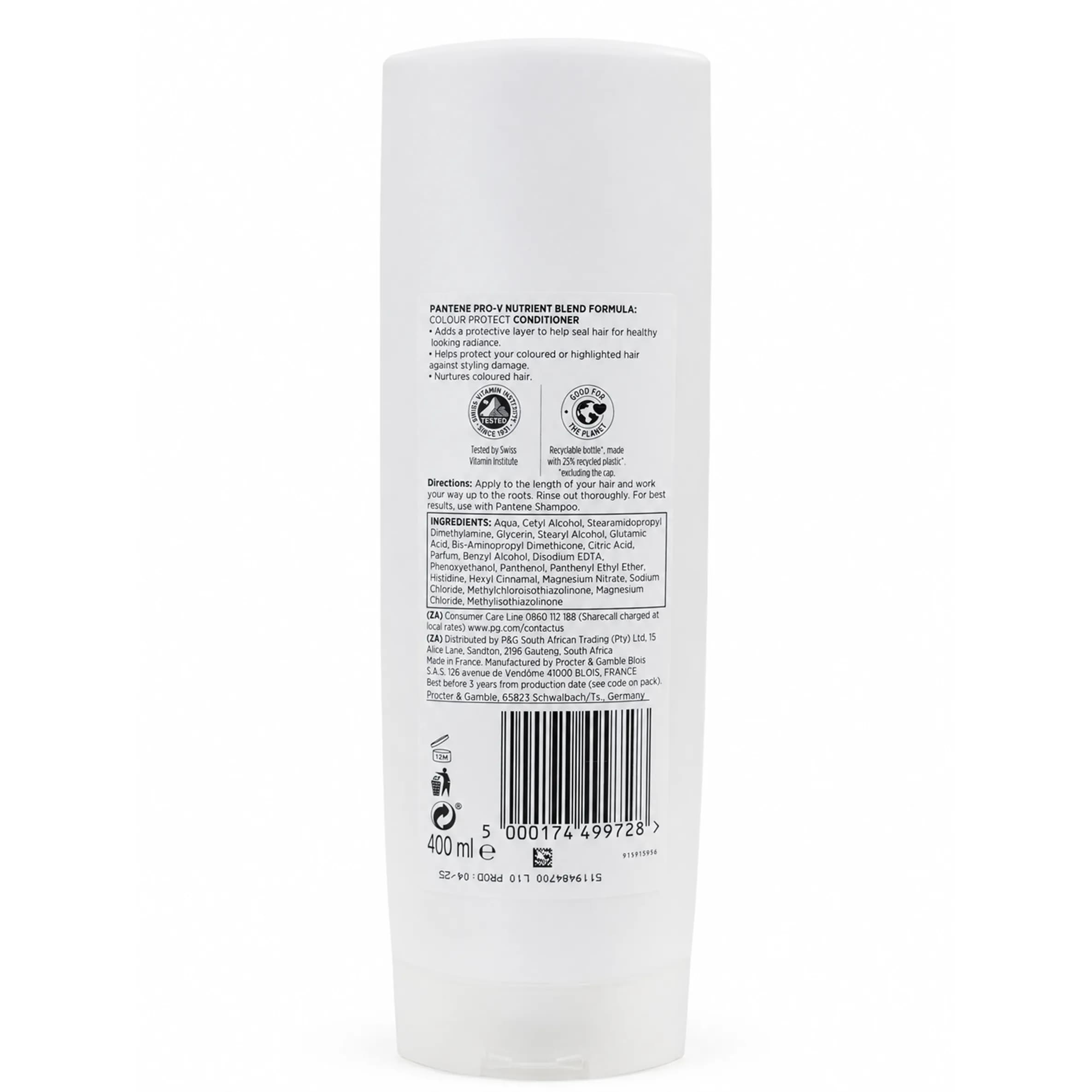 شامپو موهای رنگ شده پنتن مدل PANTENE Colour Protect حجم 400 میلی — تصویر ۷
