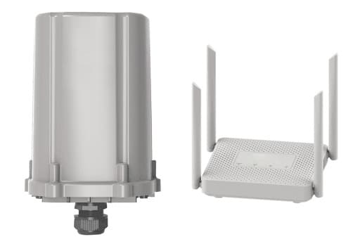 مودم فضای باز 5G برند ZLT مدل X16 + روتر اکسس پوینت