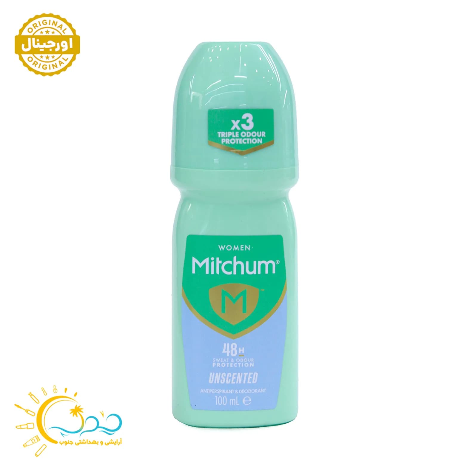 رول دئودورانت زنانه میچوم مدل UNSCENTED فاقد بو حجم 100 میل