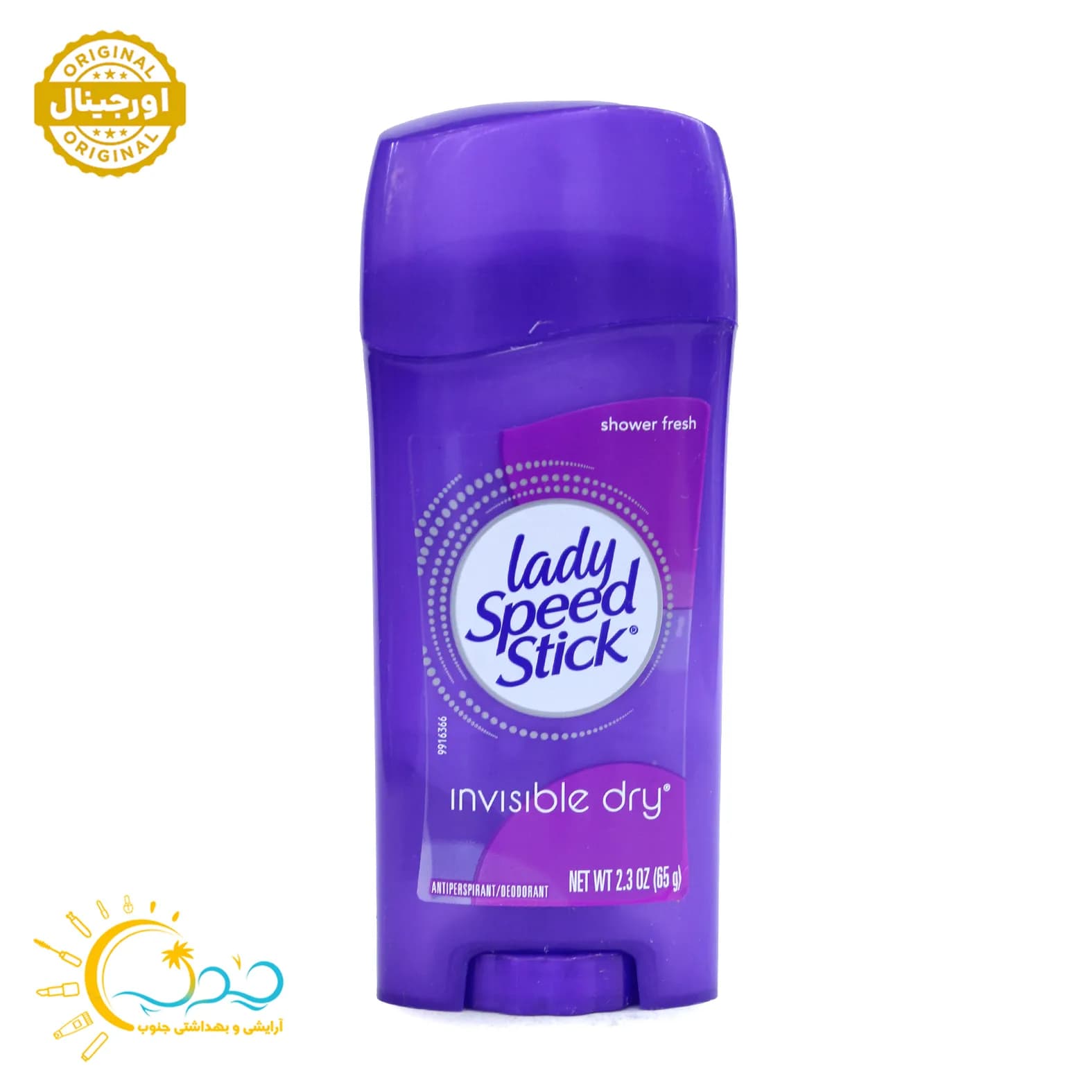 استیک ضد تعریق زنانه لیدی اسپید استیک مدل Invisible Dry Shower Fresh وزن ۶۵ گرم — تصویر ۴