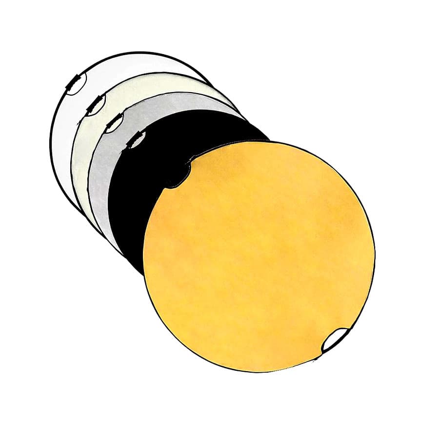 رفلکتور دسته دار پنج کاره دریم لایت Dreamlight Reflector 5in1 110cm